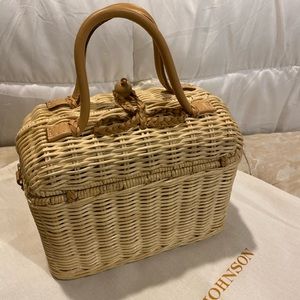 Ulla Johnson basket bag!